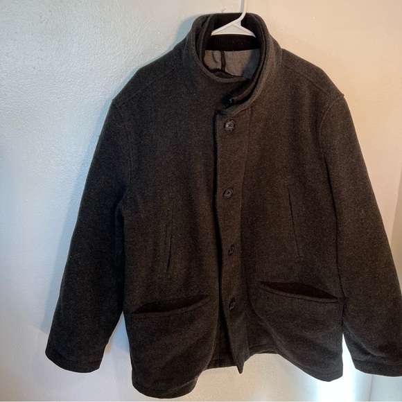 Covington Wool Peacoat Dark Gray - Picture 2 of 15